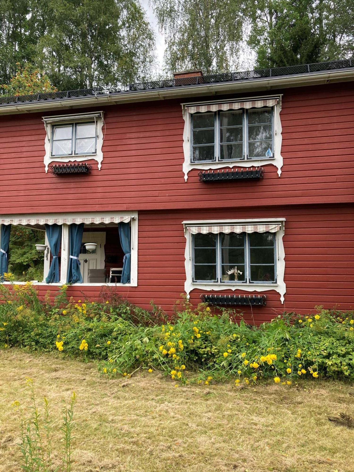 Charmig Villa Med Bastu Och Snabbt Wifi Långav Dış mekan fotoğraf