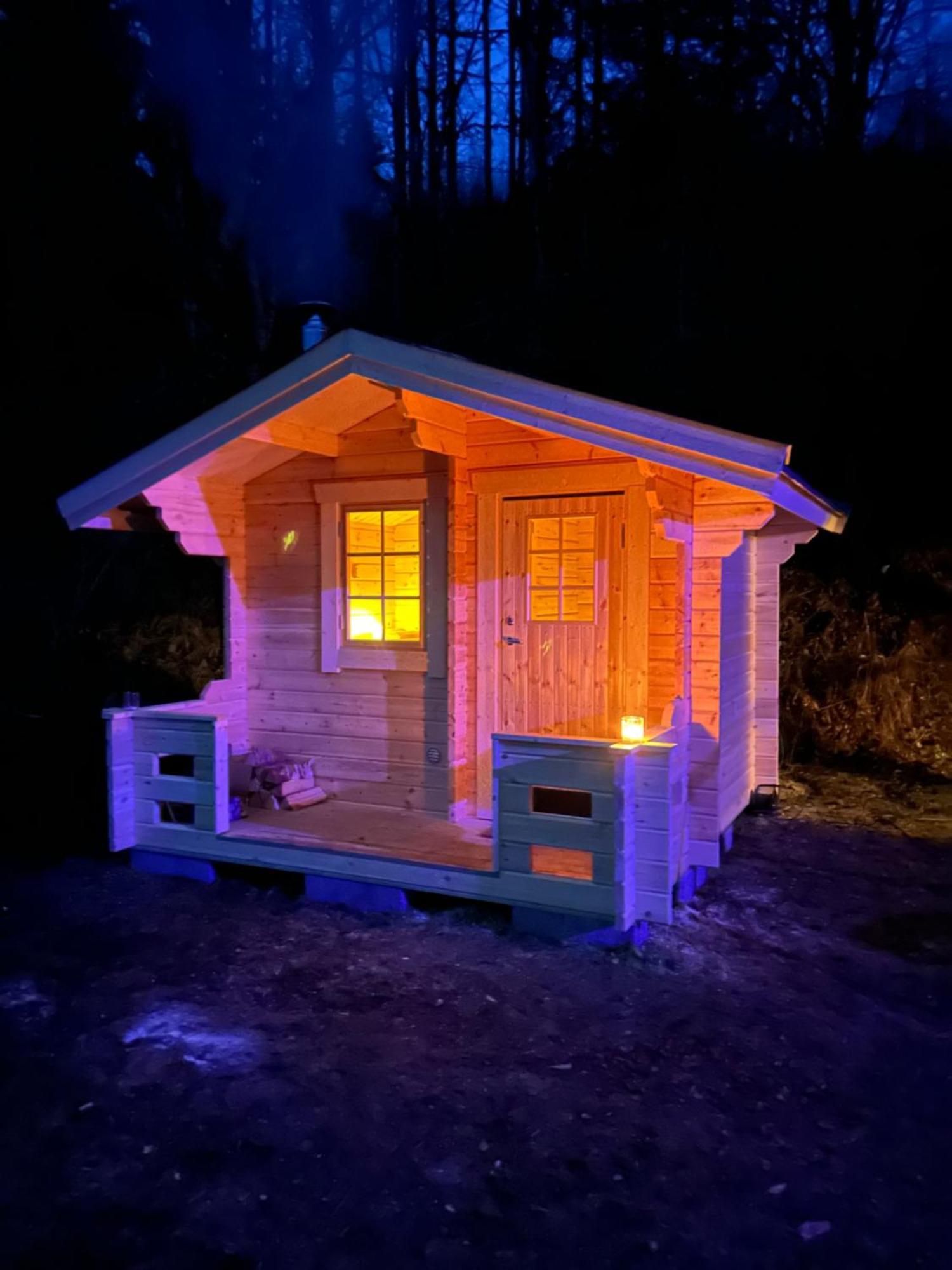 Charmig Villa Med Bastu Och Snabbt Wifi Långav Dış mekan fotoğraf